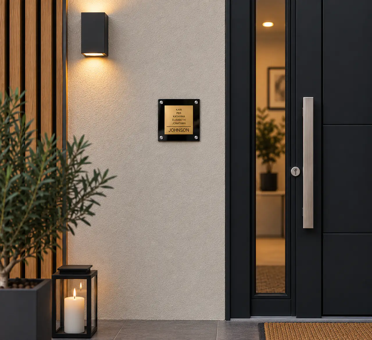dorskilt-elegant-svart-blank-1