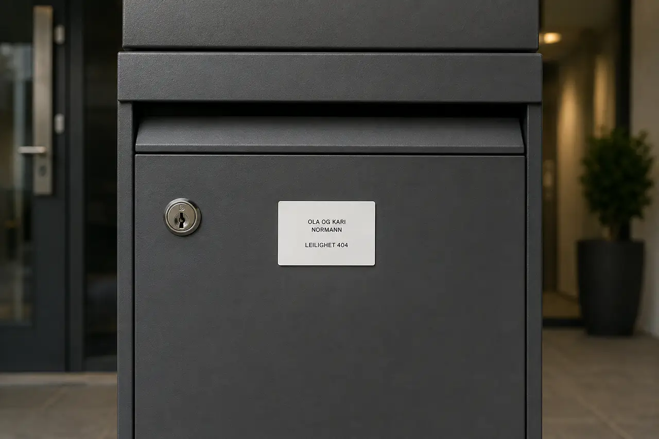 postkasseskilt-system-hvit