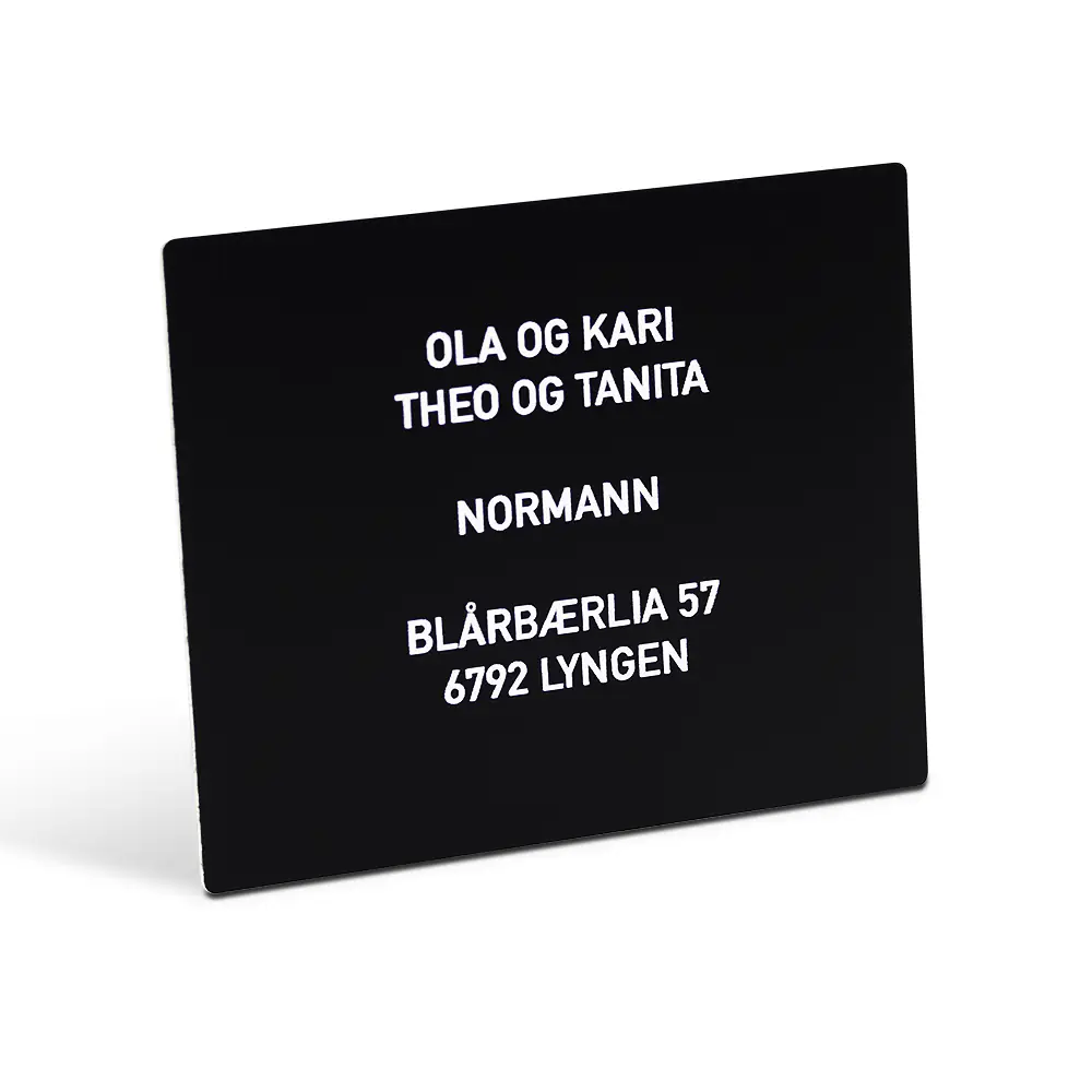 postkasseskilt-xl-svart