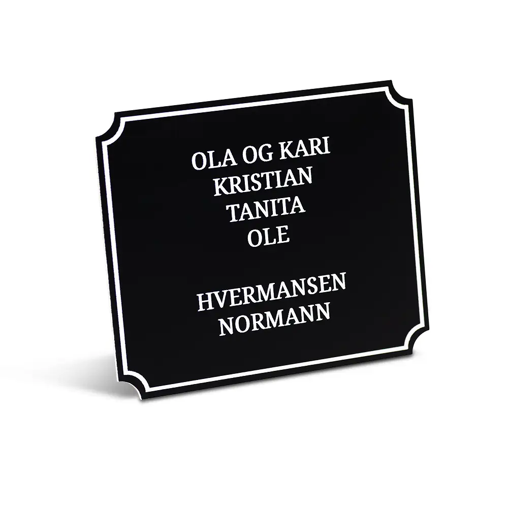 postkasseskilt-klassisk-svart
