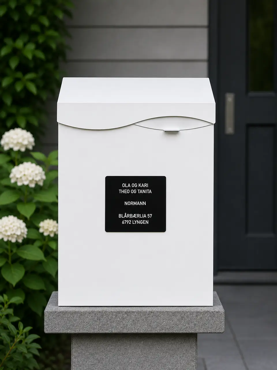 postkasseskilt-xl-svart