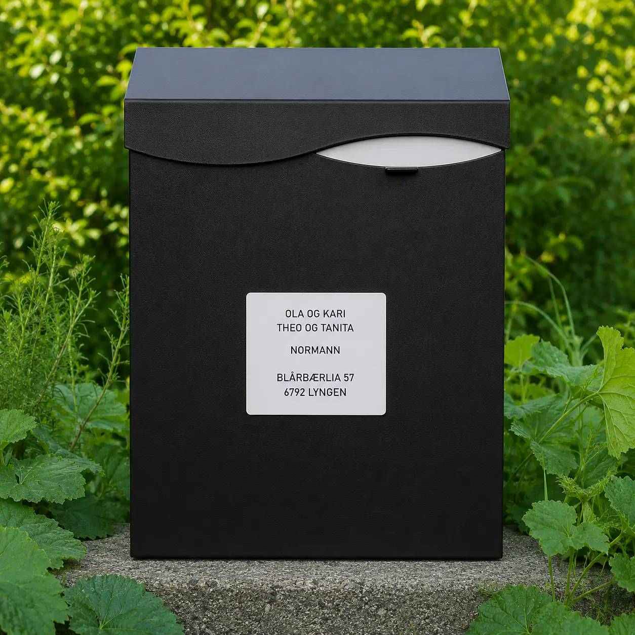 postkasseskilt-xl-hvit